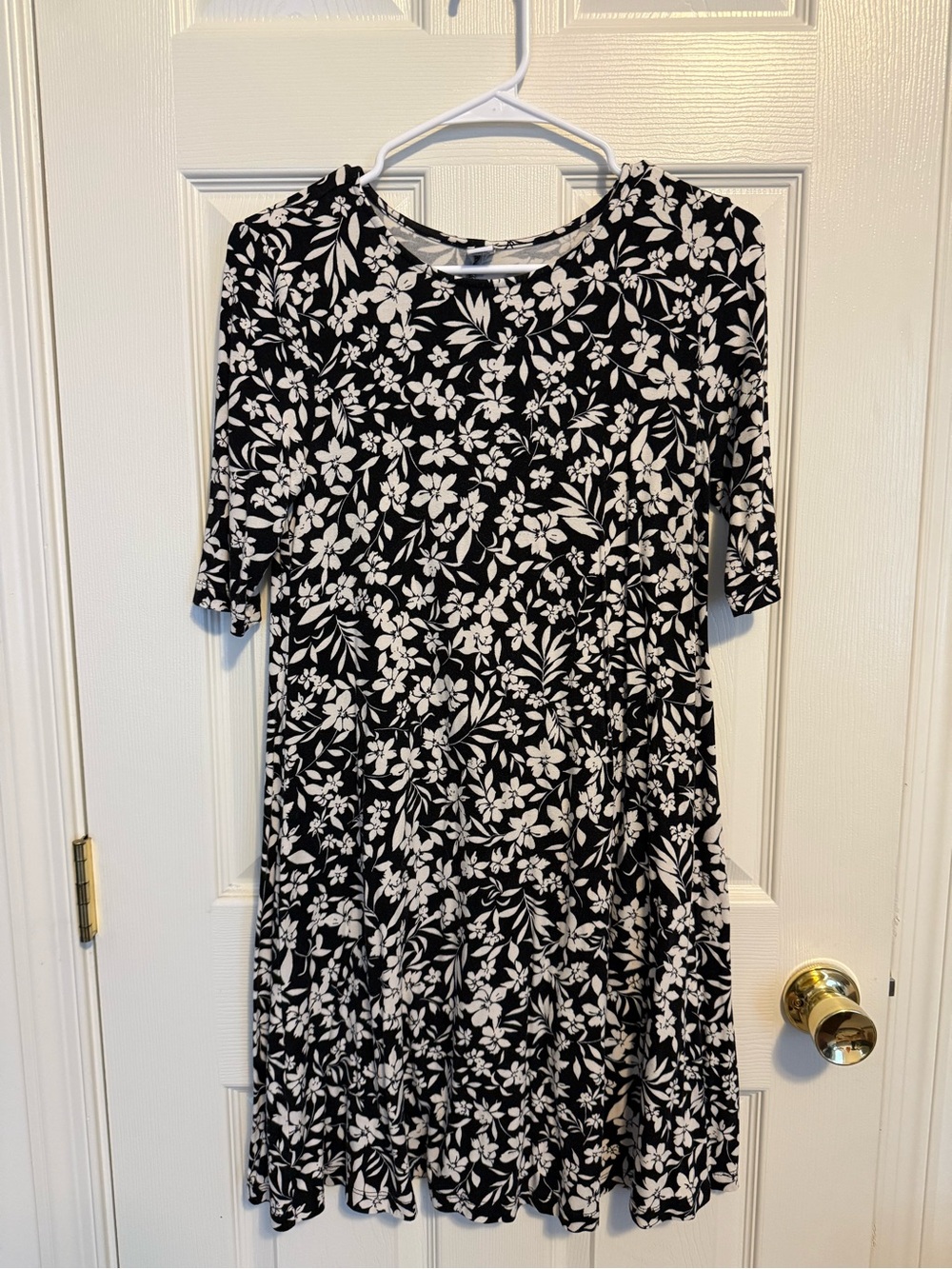 Mid-Length Sleeve Dress